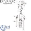 Ideal Standard Celano Single Lever Bath Filler Tap Spare Parts